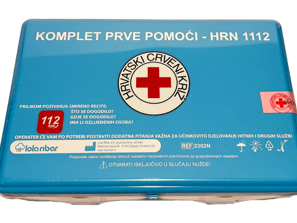 KUTIJA PRVE POMOĆI ZA AUTOMOBILE HRN1112