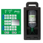 Plum iBox stanica za jednu bočicu za ispiranje oka s 500 ml DUO otopinom