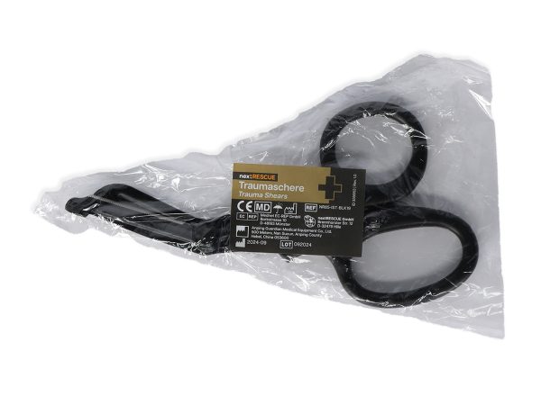 nextRESCUE® taktičke škare za odjeću / trauma škare | crna