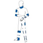 AEROresc EASY Splint set udlaga - plavo/žuto - Slika 2